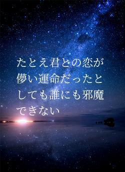 たとえ君との恋が儚い運命だったとしても誰にも邪魔できない