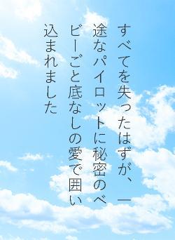 すべてを失ったはずが、一途なパイロットに秘密のベビーごと底なしの愛で囲い込まれました