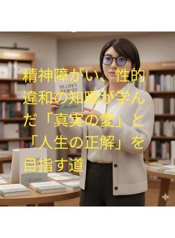 精神障がい、性的違和の知暖が学んだ「真実の愛」と「人生の正解」を目指す道