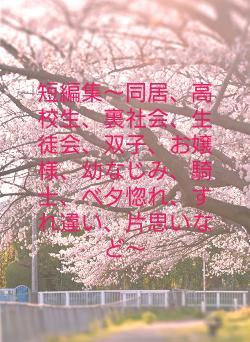 短編集〜同居、高校生、裏社会、生徒会、双子、お嬢様、幼なじみ、騎士、ベタ惚れ、すれ違い、片思いなど〜