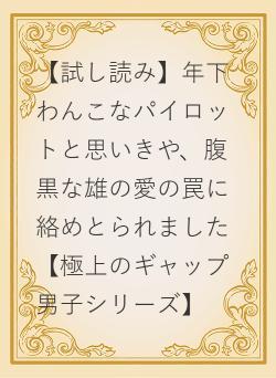 【試し読み】年下わんこなパイロットと思いきや、腹黒な雄の愛の罠に絡めとられました【極上のギャップ男子シリーズ】