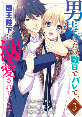 男装したら数日でバレて、国王陛下に溺愛されています 3巻 