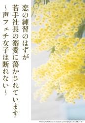 恋の練習のはずが、若手社長の溺愛に蕩かされています～声フェチ女子は断れない～