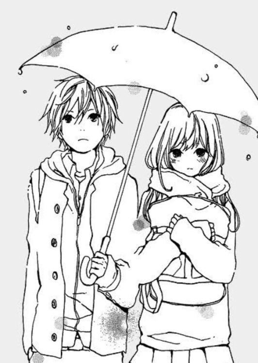 雨の空と私たち