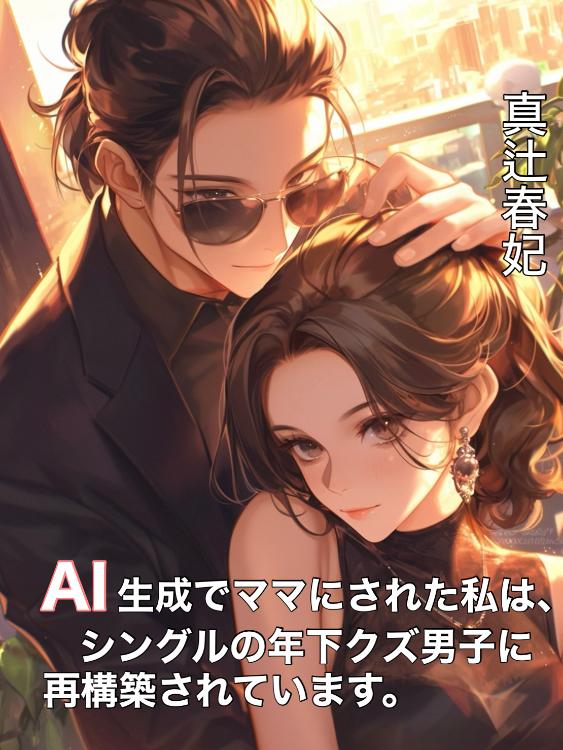AI生成でママにされた私は、シングルの年下クズ男子に再構築されています。