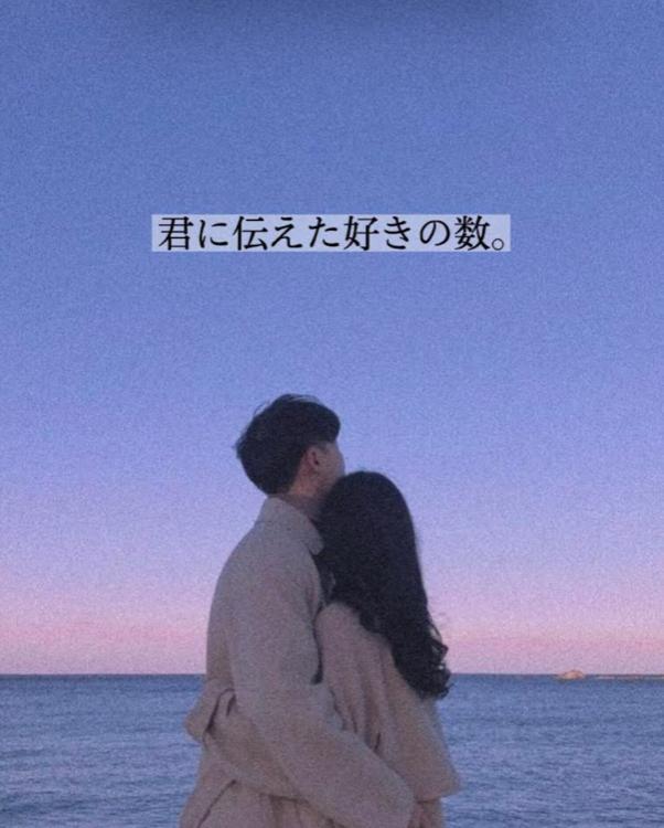 君に伝えた好きの数。