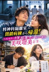 精神科隔離室〜閉鎖病練から帰還！ベストセラー作家佐久間拓也を支えた彼女美咲瑠美とは