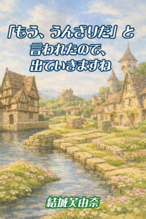 「もう、うんざりだ」と言われたので、出ていきますね