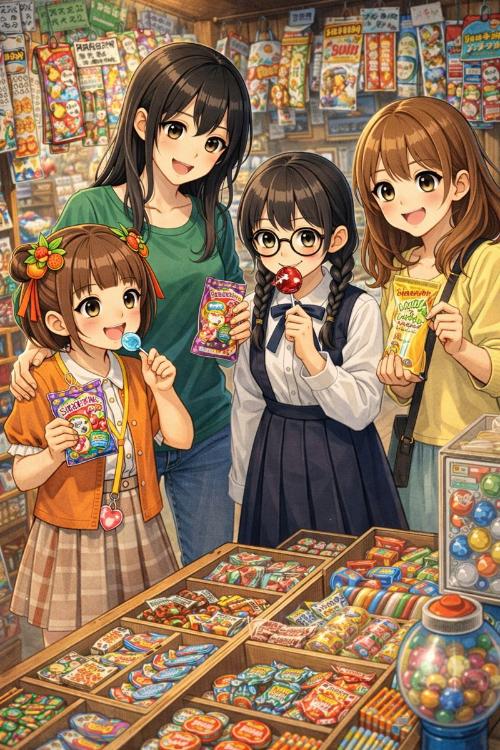 駄菓子屋さんパレット