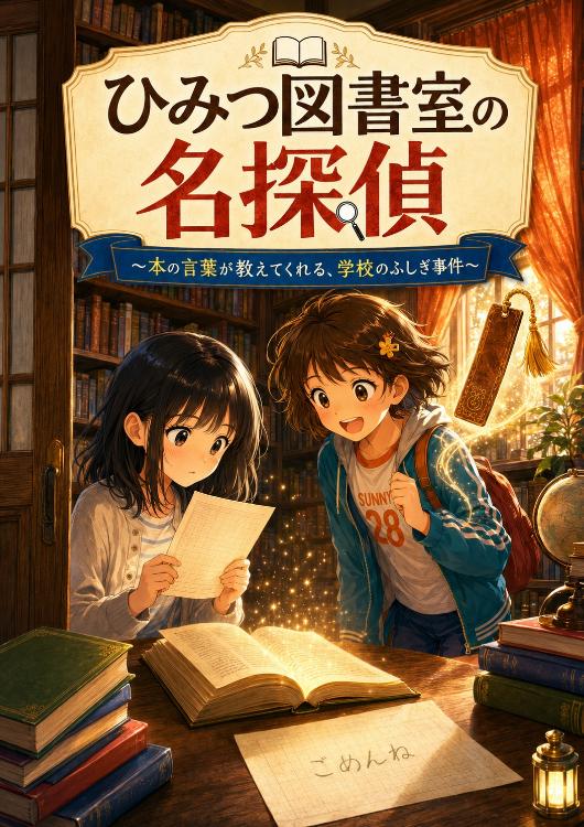 ひみつ図書室の名探偵~本の言葉が教えてくれる、学校のふしぎ事件~