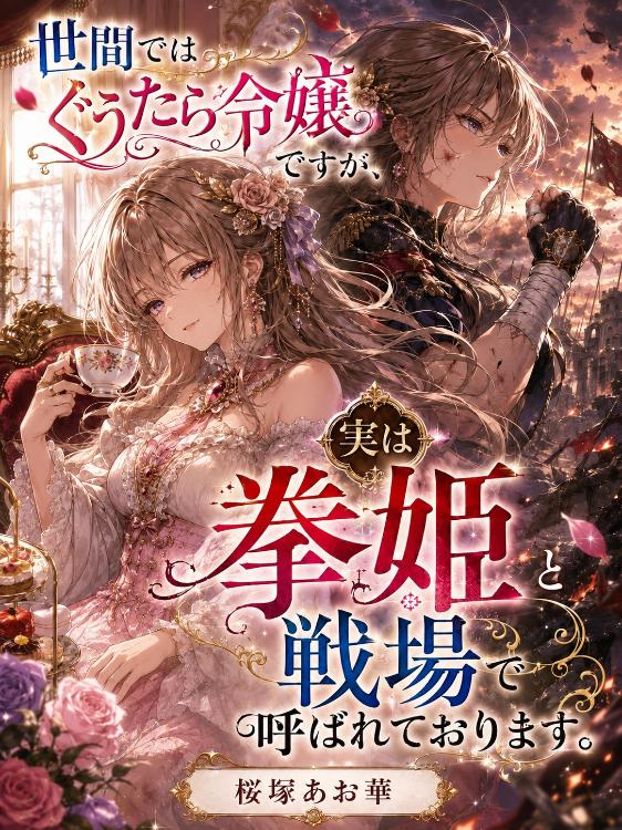 世間ではぐうたら令嬢ですが、実は拳姫と戦場で呼ばれております。
