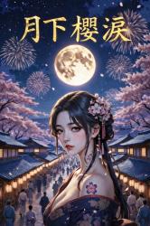 月下櫻涙 ― 花に散り、月に生きて ―