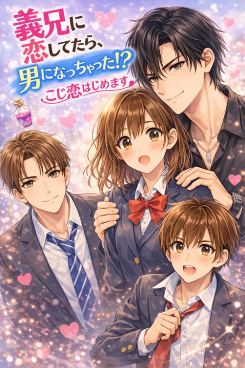 義兄に恋してたら、男になっちゃった!?　こじ恋はじめます