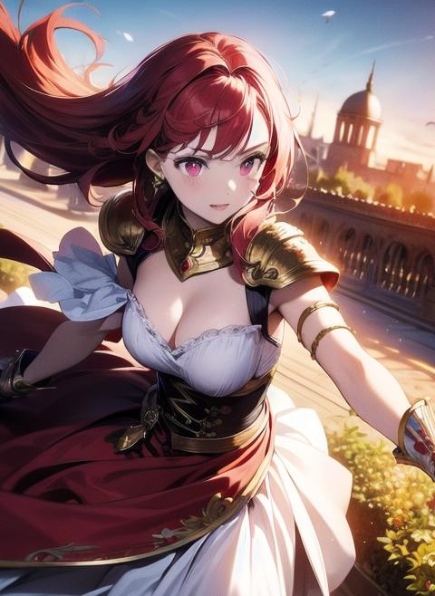 愛と剣の叙事詩~深紅の公爵令嬢と最強の近衛騎士の再興譚