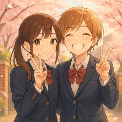 流れる春に、君を想う。