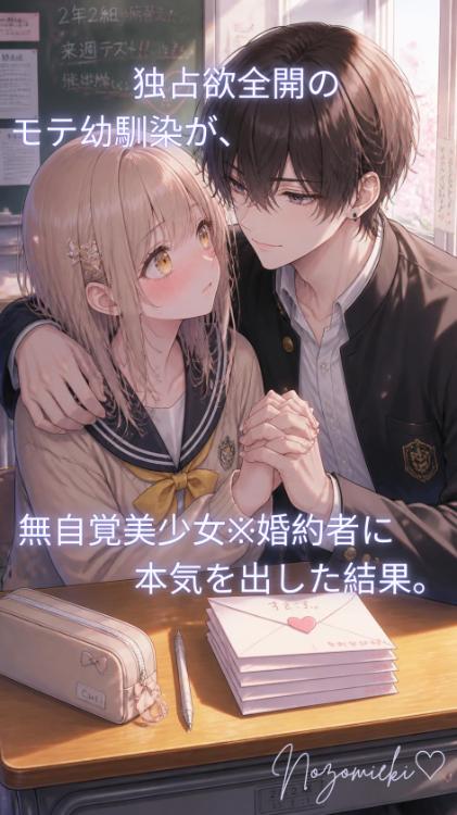 独占欲全開のモテ幼馴染が、無自覚美少女※婚約者に本気を出した結果。