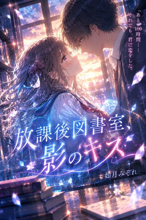 放課後図書室、影のキス
