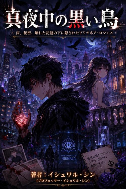 真夜中の黒い鳥