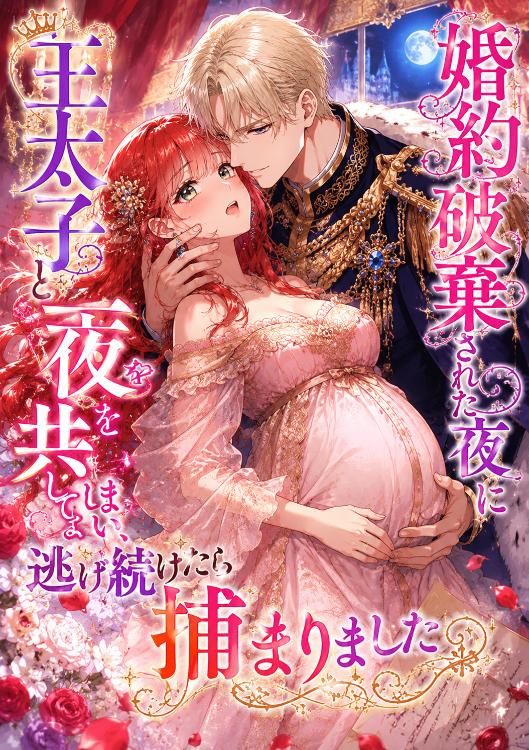 婚約破棄された夜に王太子と一夜を共にしてしまい、逃げ続けたら捕まりました