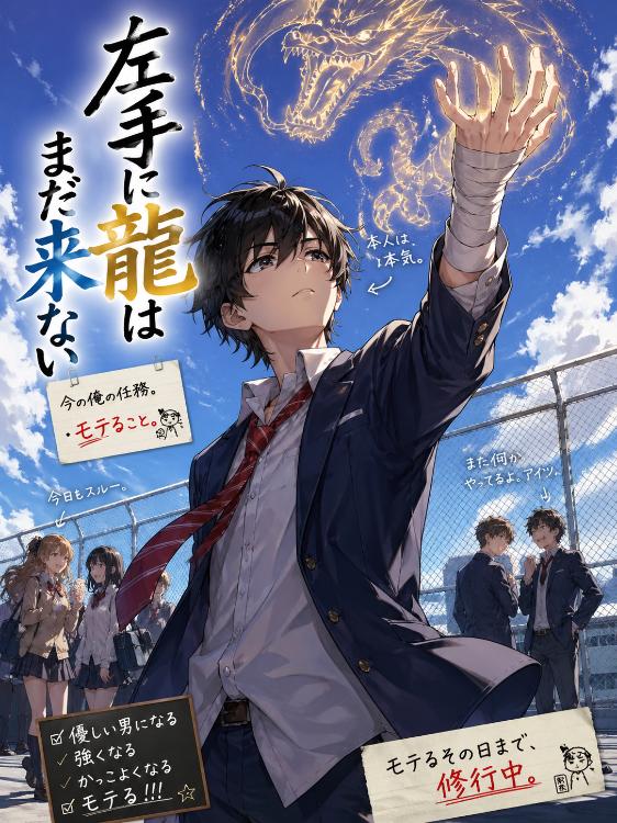 「左手に龍はまだ来ない」