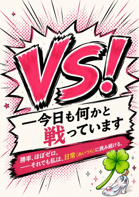 VS（バーサス）！――今日も何かと戦っています