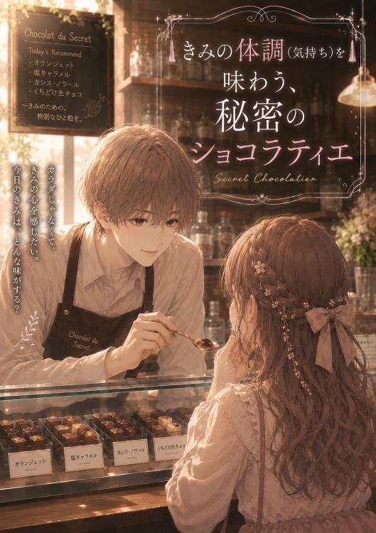 きみの体調(きもち)を味わう、秘密のショコラティエ