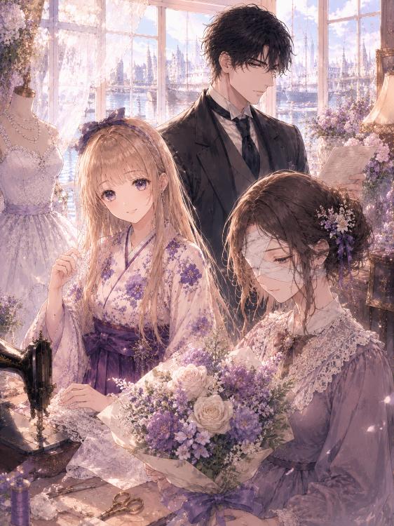 大正ハイカラ娘・朝霧すみれと新聞記者・小田切レンは謎を解く～傷だらけの花嫁は、もう一度恋をする