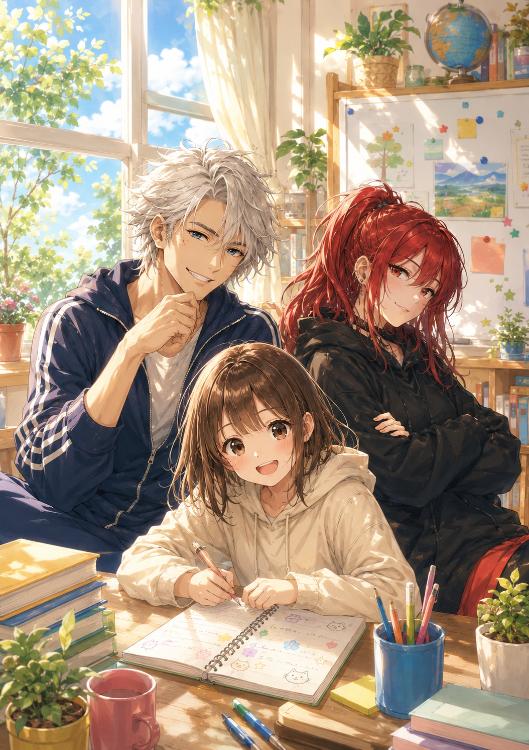 学校がこわい君へ ～ようこそ！　ここはポン先生とカンちゃんの『学校攻略作戦室』です