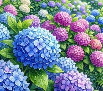 紫陽花のように、綺麗に咲く君へ。~今日、キミに恋しました~