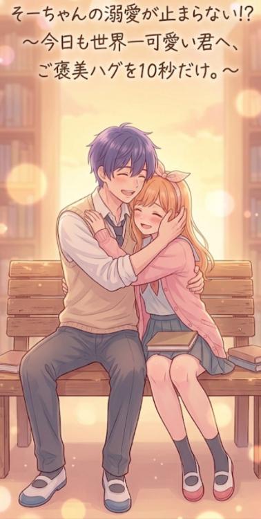 そーちゃんの溺愛が止まらない⁉ ~今日も世界一可愛い君へ、ご褒美ハグを10秒だけ。~