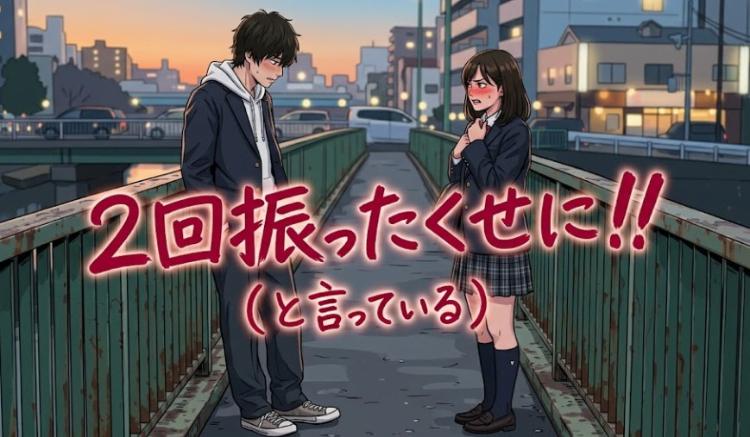２回振ったくせに、なにを言うの？