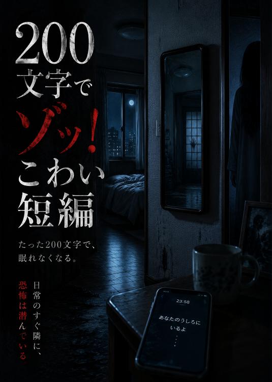 200文字でゾッ！こわい短編集ー全23話ー