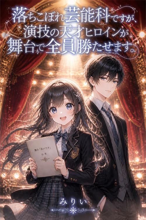 落ちこぼれ芸能科ですが、演技の天才ヒロインが舞台で全員勝たせます。