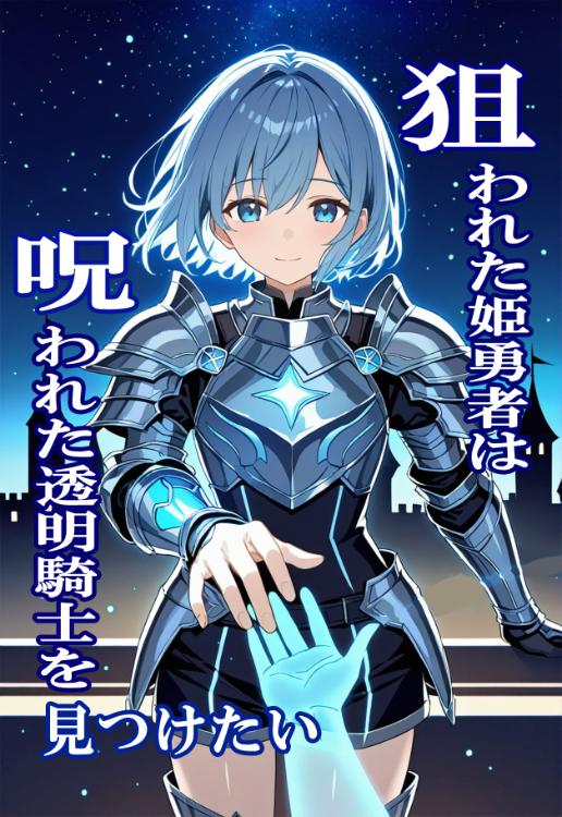 狙われた姫勇者は、呪われた透明騎士をみつけたい