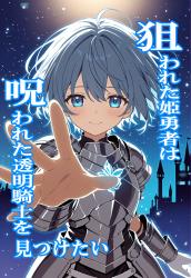 狙われた姫勇者は、呪われた透明騎士をみつけたい