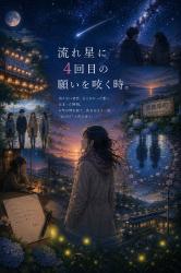 流れ星に4回目の願いを呟く時。