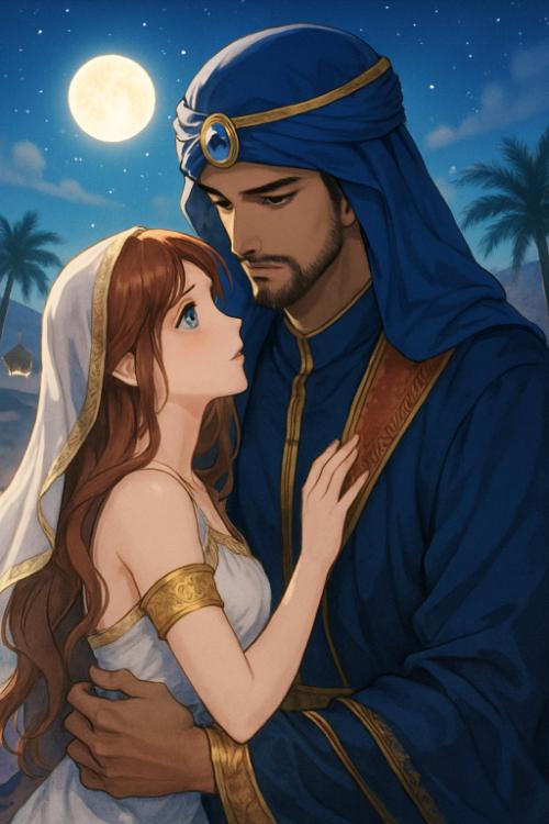 砂漠の王に捧げる夜　―ただひとときでも、あなたの愛を―