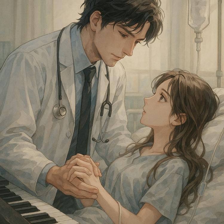 白衣の下に潜む静かな溺愛 ―命を救う手と音を奏でる指先のあいだで―