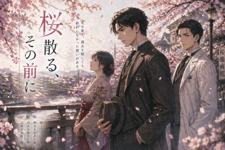 桜散る、その前に