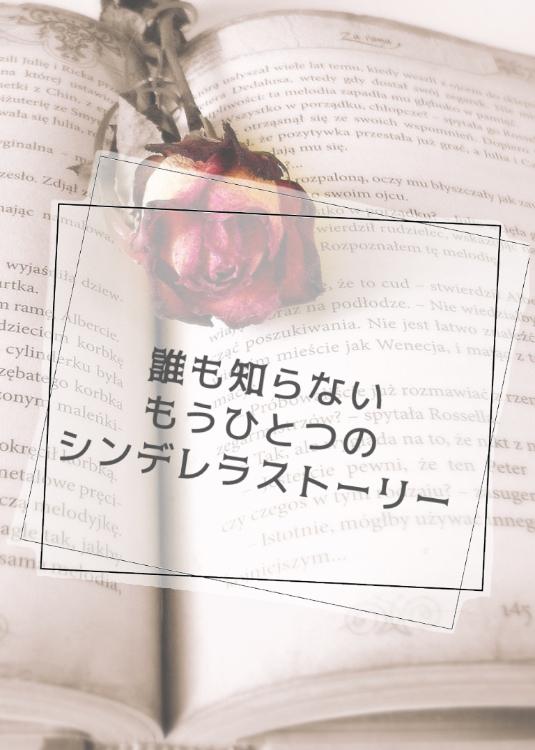 誰も知らないもうひとつのシンデレラストーリー