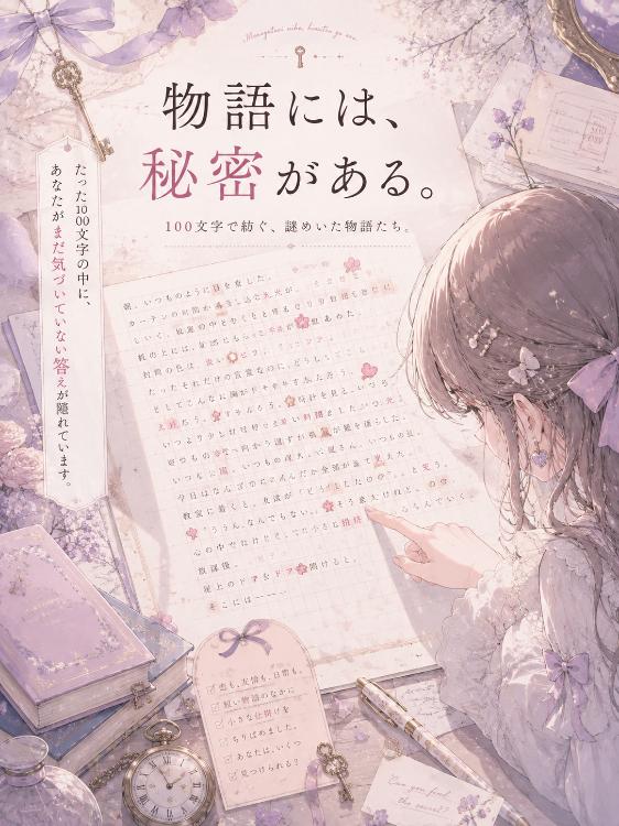 物語には、秘密がある。
