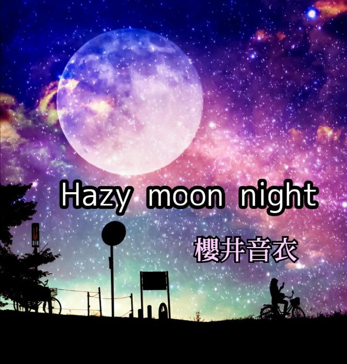 Hazy  moon  night