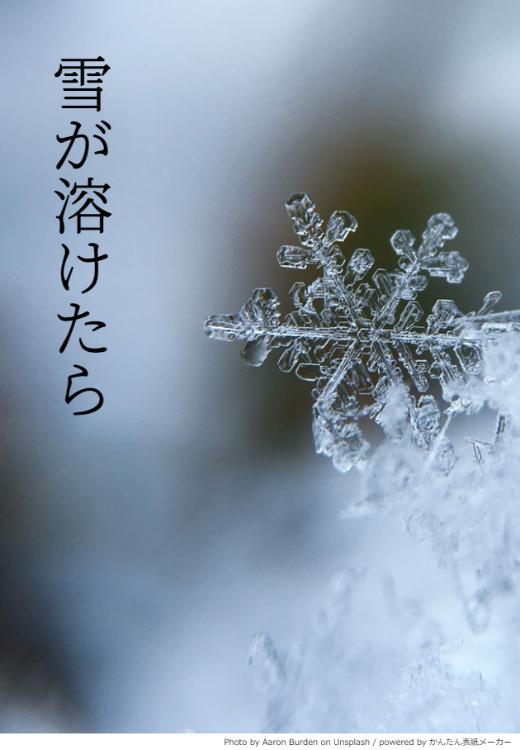 雪が溶けたら